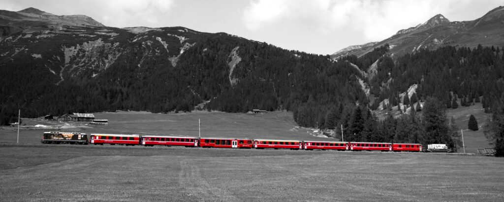 Bergauf