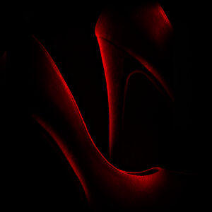 Shoe in Red