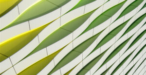Dancing yellow and green