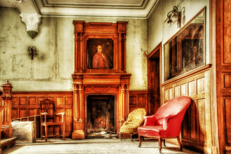 Der Platz am Kamin