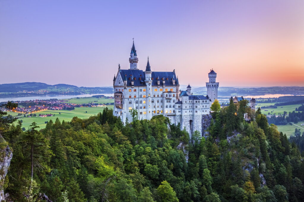 Schmid Reinhard - Morgendämmerung am Schloss Neuschwanstein