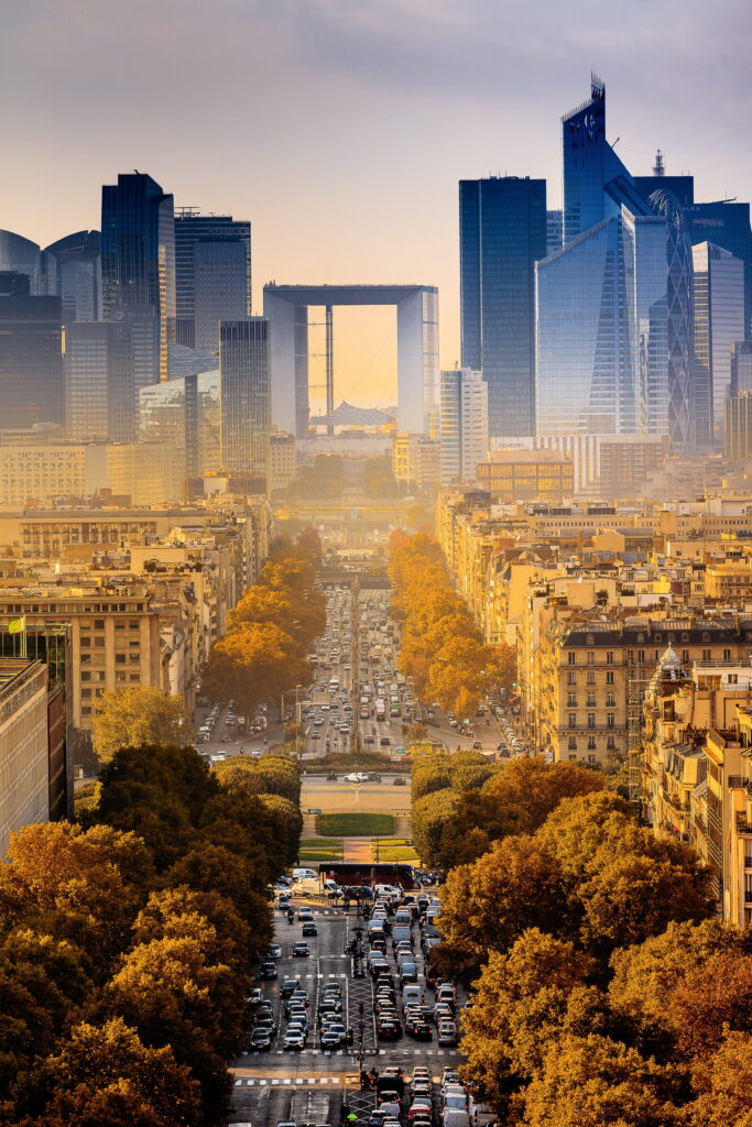 Bartuccio A. - Champs-Élysées at sunset