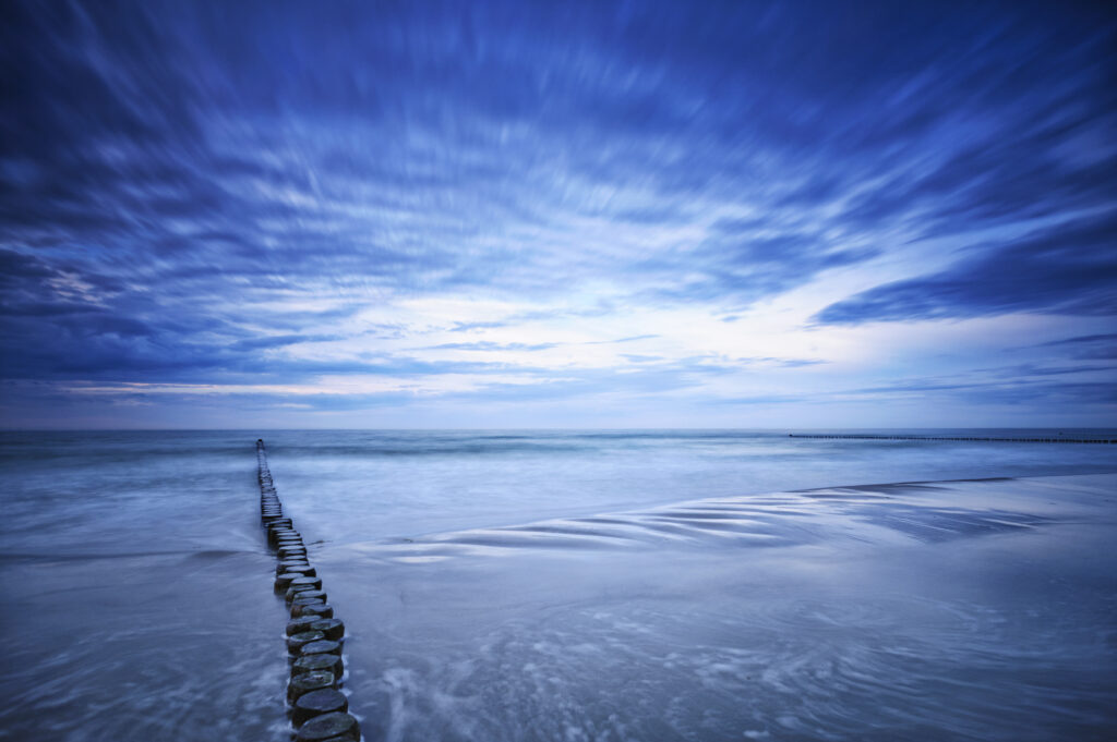 Robertz Mark - Buhnen in der Ostsee