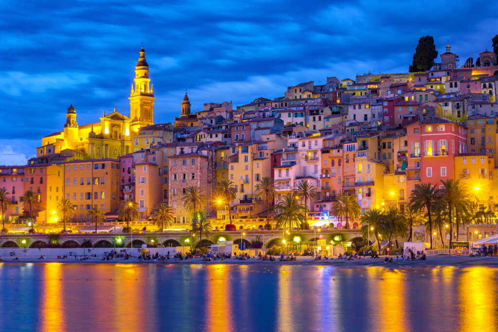 Kremer Susanne - Menton mit Basilika St. Michel
