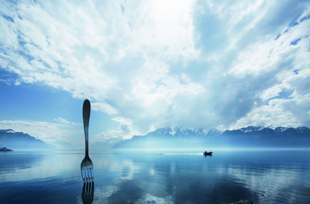 TC - Geneve fork sculpture