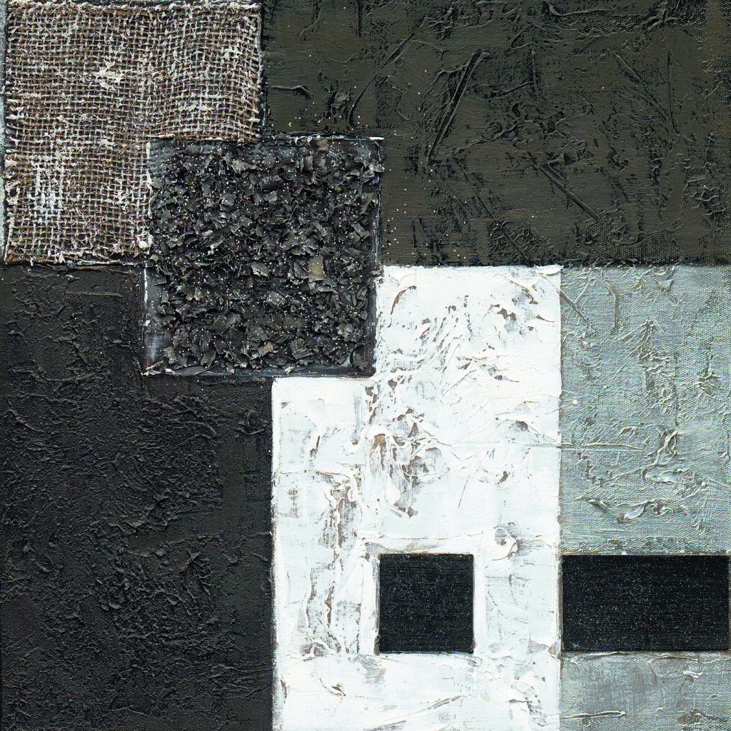 Black and White  1 Square