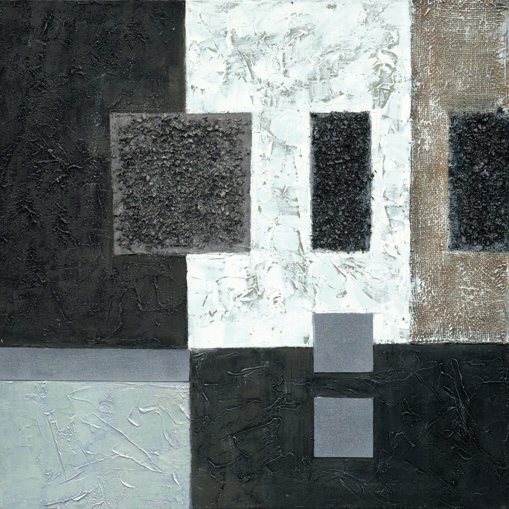 Black and White 2 Squares