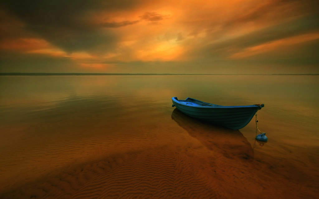 Boat...by Krzysztof Brawko