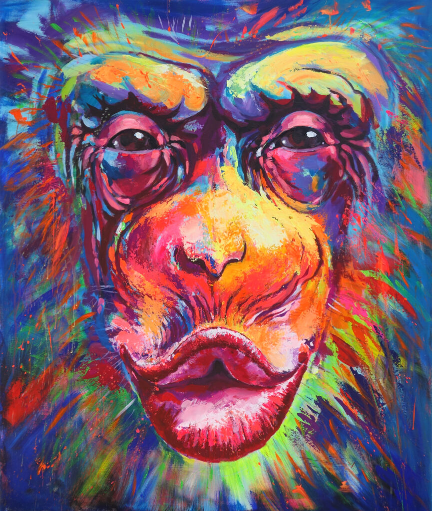 Kissing Monkey