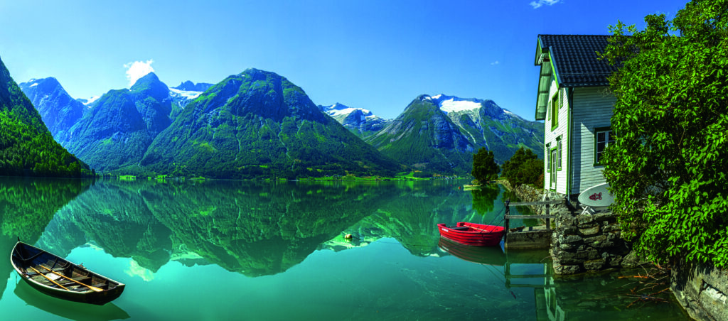 The Glacier Lake by Christer Olsen, 1x.com