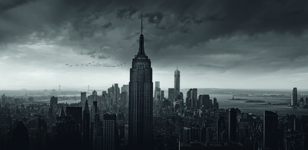 New York Rockefeller View by Wim Schuurmans, 1x.com