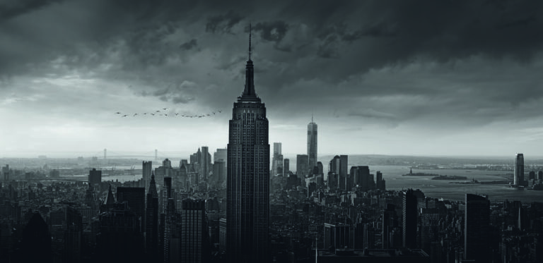 New York Rockefeller View by Wim Schuurmans, 1x.com