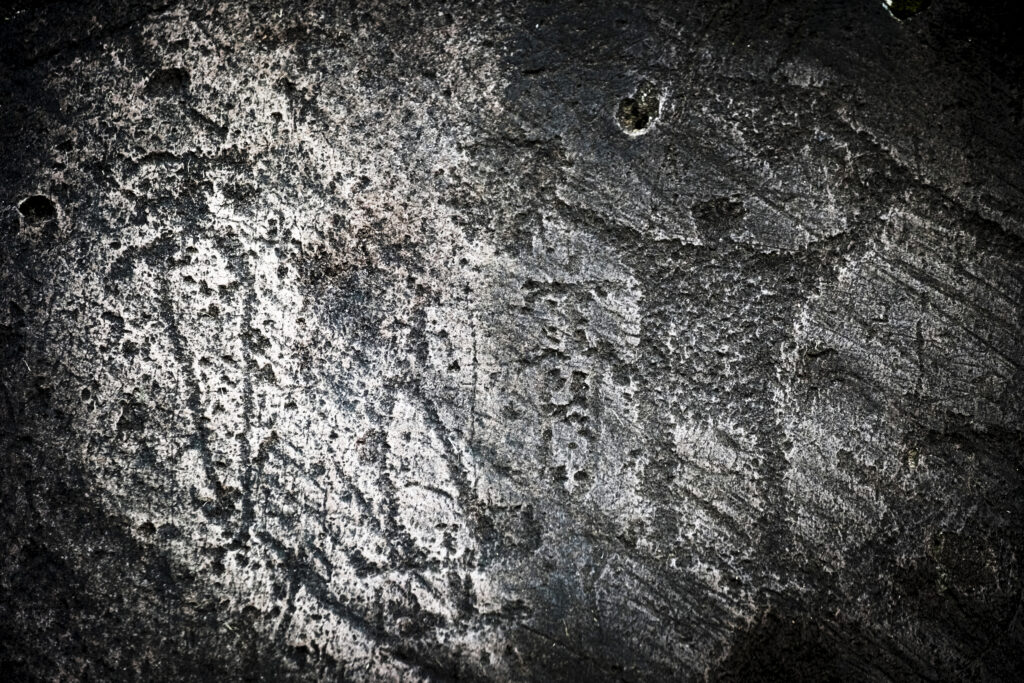 Ancient graffiti by Franco Cogoli/HUBER IMAGES