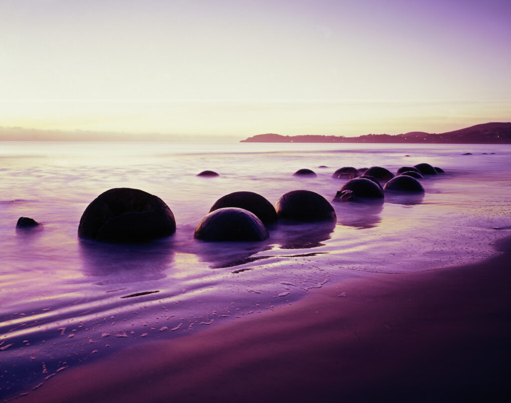 Moeraki Boulders by Massimo Ripani/HUBER IMAGES