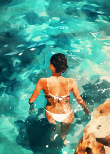 Portrait of a woman 38 by Justyna Jaszke