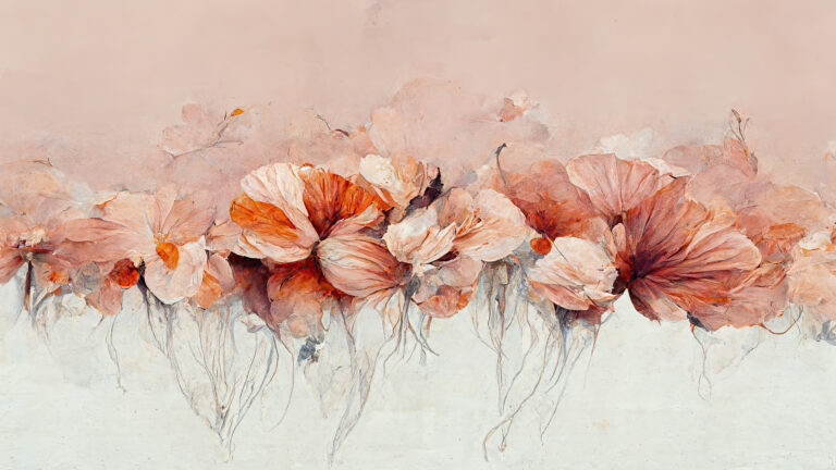 Flowers In A Row by Treechild