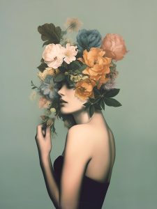 Floral Collage by Robert Farkas
