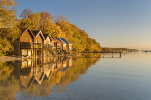 Bootshütten by Christian Bäck/HUBER IMAGES