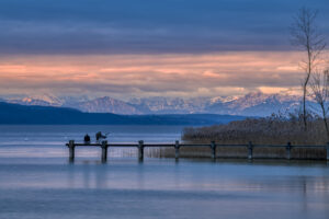 Winter Idylle Ammersee by Martha Feustel/HUBER IMAGES